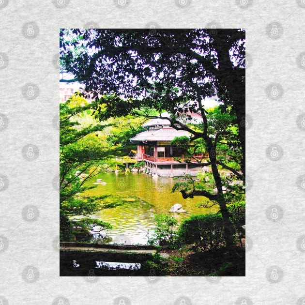 Photography - Japanese garden en tea house by Karoのkyuuto